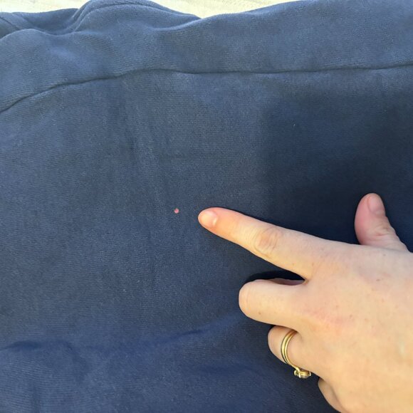 Scuba Set High-Rise Jogger size 8 and Scuba Hoodie in Night Sea Blue - Picture 8 of 10